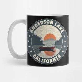Anderson Lake California Sunset Mug